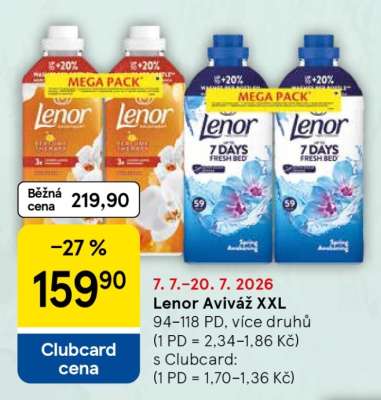 Lenor Aviváž XXL