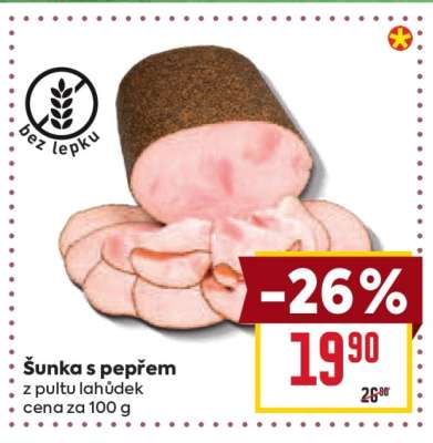 Šunka s pepřem