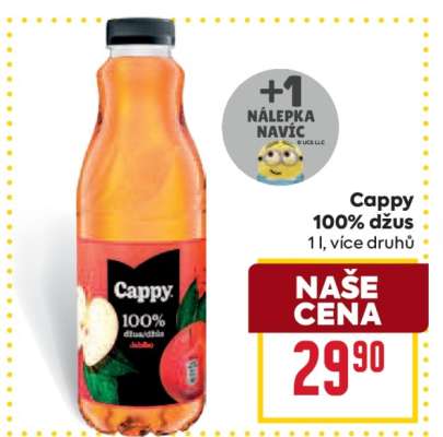 Cappy 100% džus