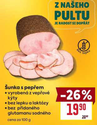 Šunka s pepřem