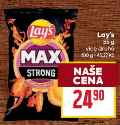 Lay's MAX Strong