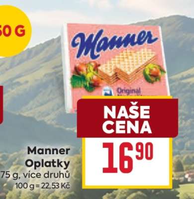 Manner oplatky