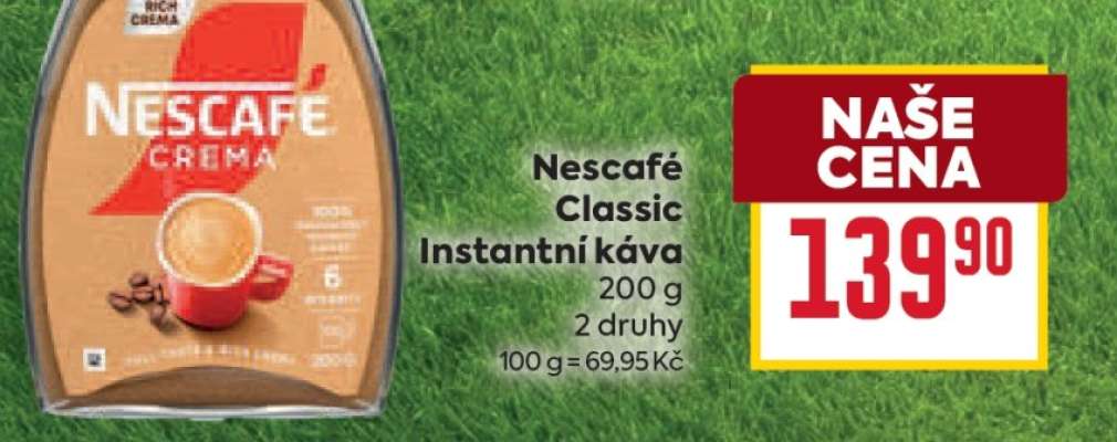 NESCAFÉ CLASSIC Instantní káva