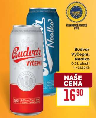 Budvar Výčepní, Nealko