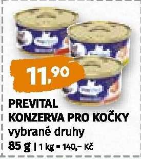 PreVital Konzerva pro kočky