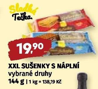 XXL SUŠENKY S NÁPLNÍ