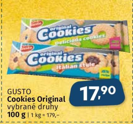 GUSTO Cookies Original