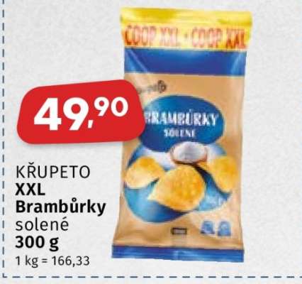 KŘUPETO XXL Brambůrky