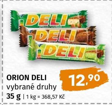 ORION DELI vybrané druhy