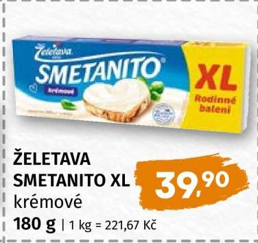 Želetava Smetanito XL