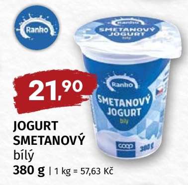Ranho SMETANOVÝ JOGURT