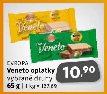 Veneto Oplatky
