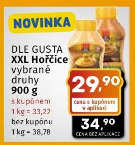 DLE GUSTA XXL Hořčice