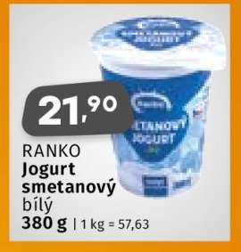 RANKO Jogurt smetanový bílý