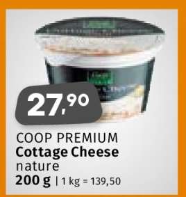 COOP PREMIUM Cottage cheese