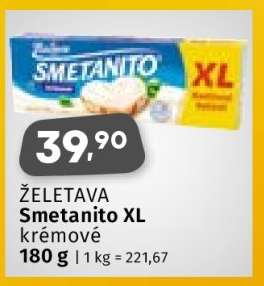Želetava Smetanito XL