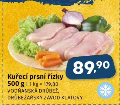 Kuřecí prsní řízky