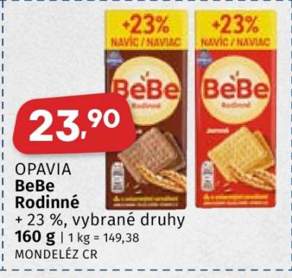 Opavia BeBe Rodinné