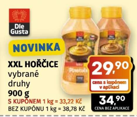DLE GUSTA XXL Hořčice