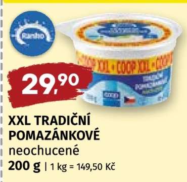 XXL TRADIČNÍ POMAZÁNKOVÉ