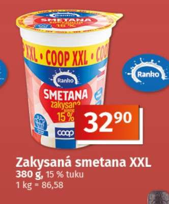 ZAKYSANÁ SMETANA XXL