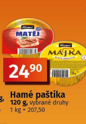Hamé paštika