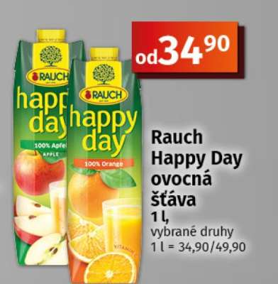 Rauch Happy Day ovocná šťáva