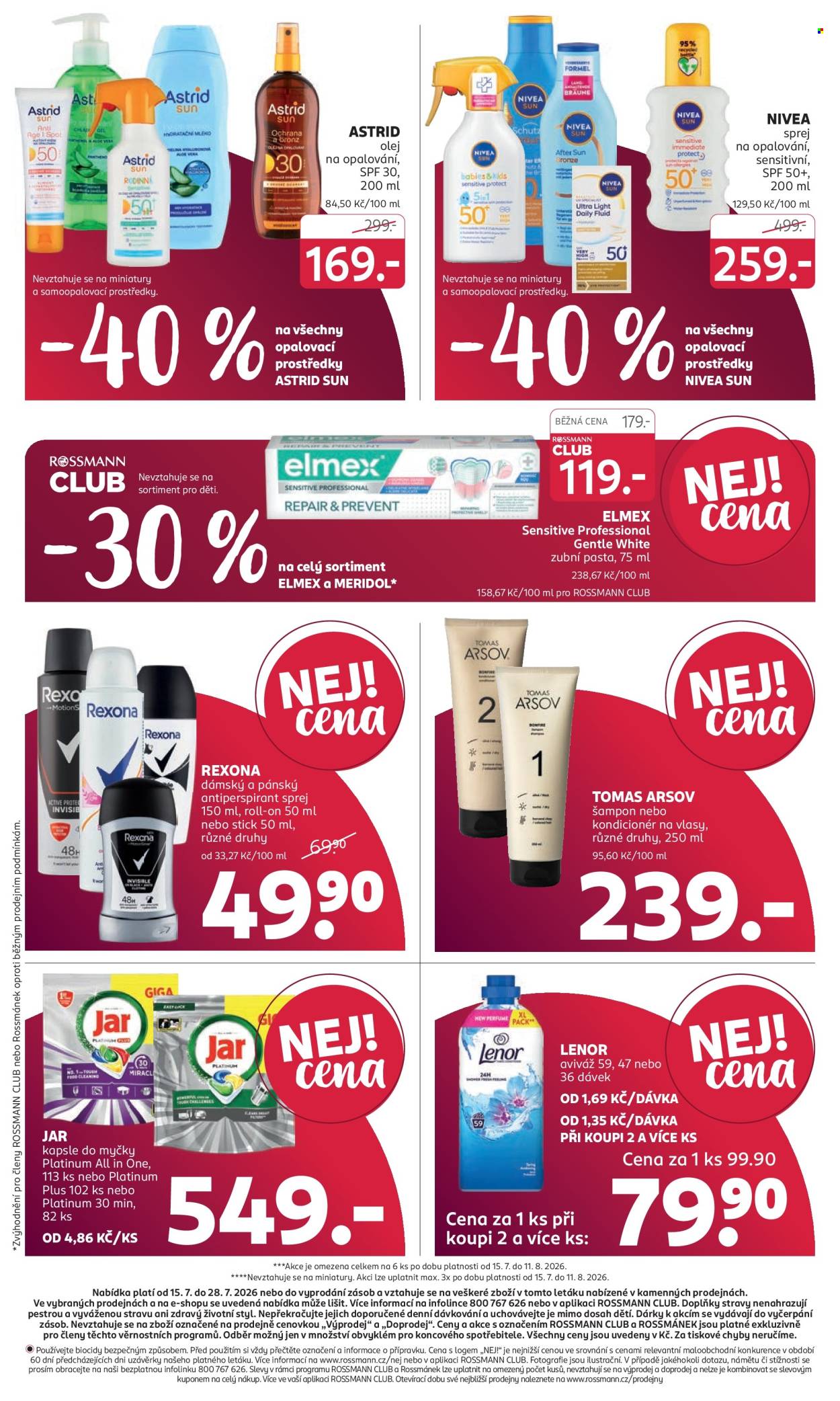 Leták ROSSMANN - 15.7.2026 - 28.7.2026. Strana 20
