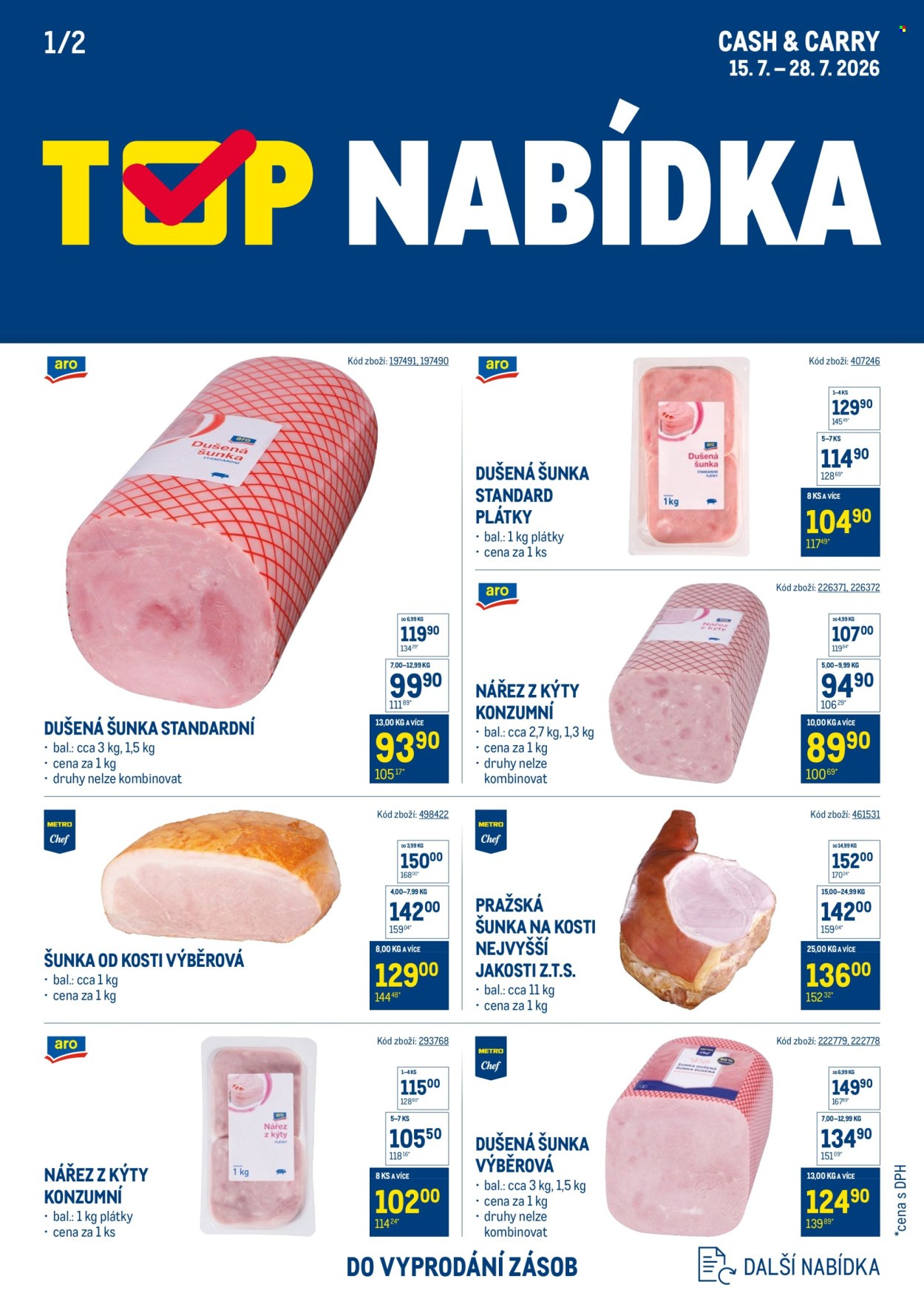 Leták MAKRO - 15.7.2026 - 28.7.2026. Strana 1