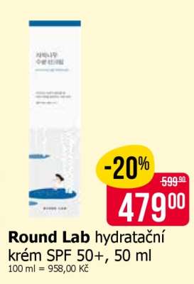 Round Lab hydratační krém SPF 50+ 50 ml