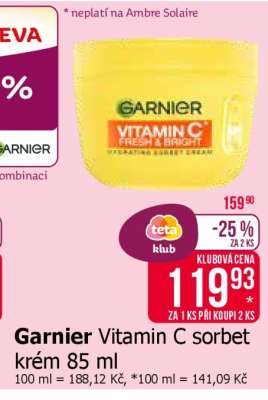 Garnier Vitamin C sorbet krém 85 ml