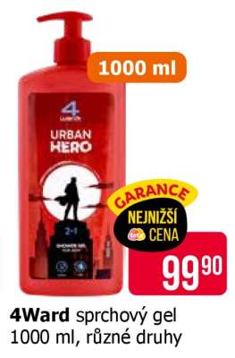 4ward sprchový gel
