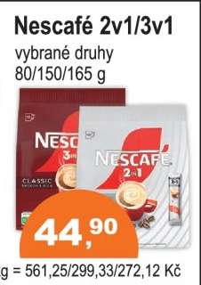 NESCAFÉ 2V1, 3V1*