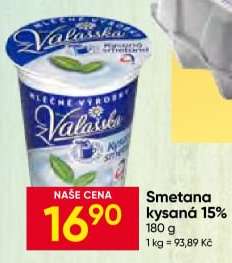 Smetana kysaná 15%