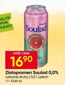 Zlatopramen Soulad 0,0%