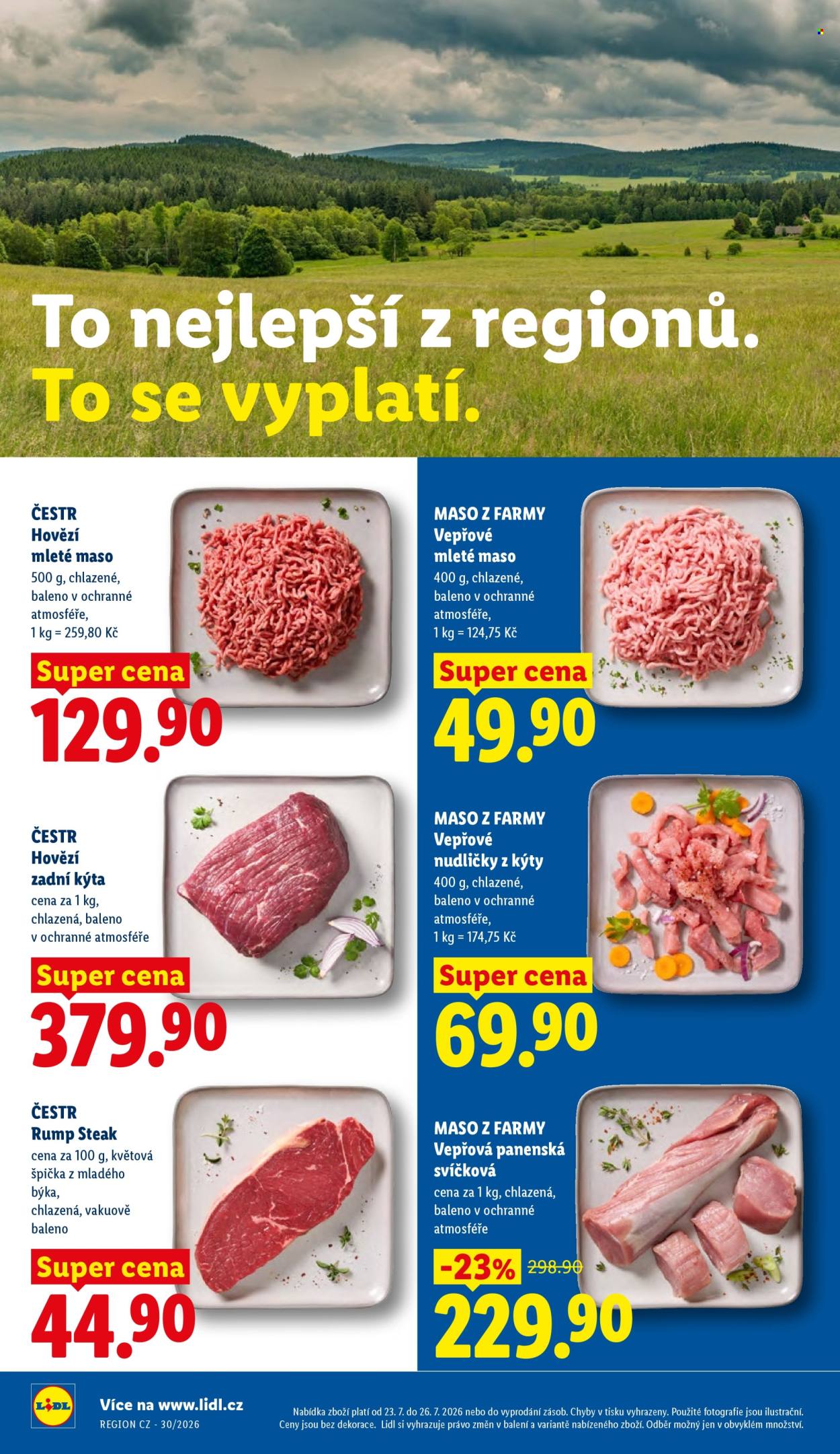 Leták Lidl - 23.7.2026 - 26.7.2026. Strana 16