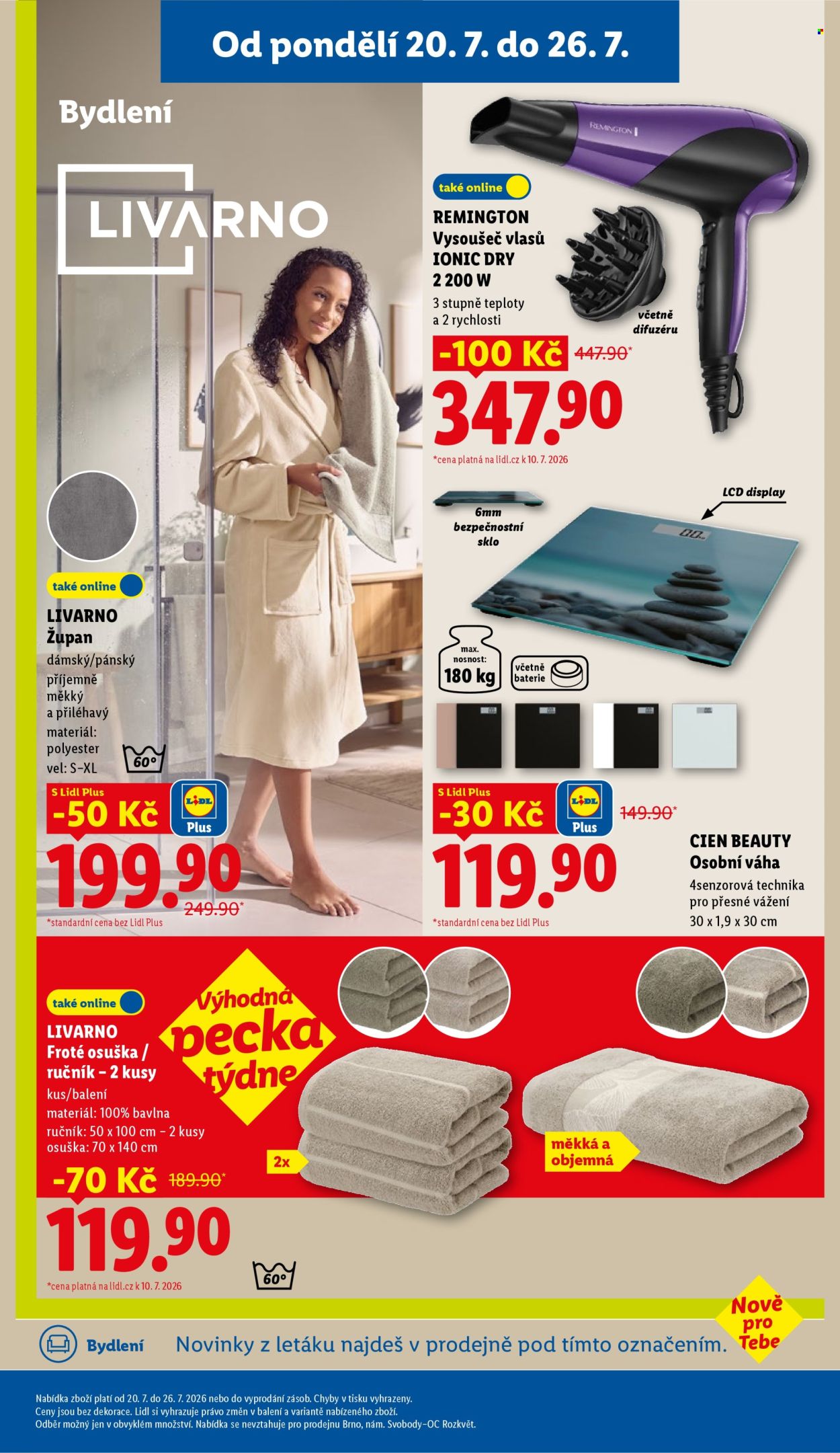 Leták Lidl - 20.7.2026 - 26.7.2026. Strana 3