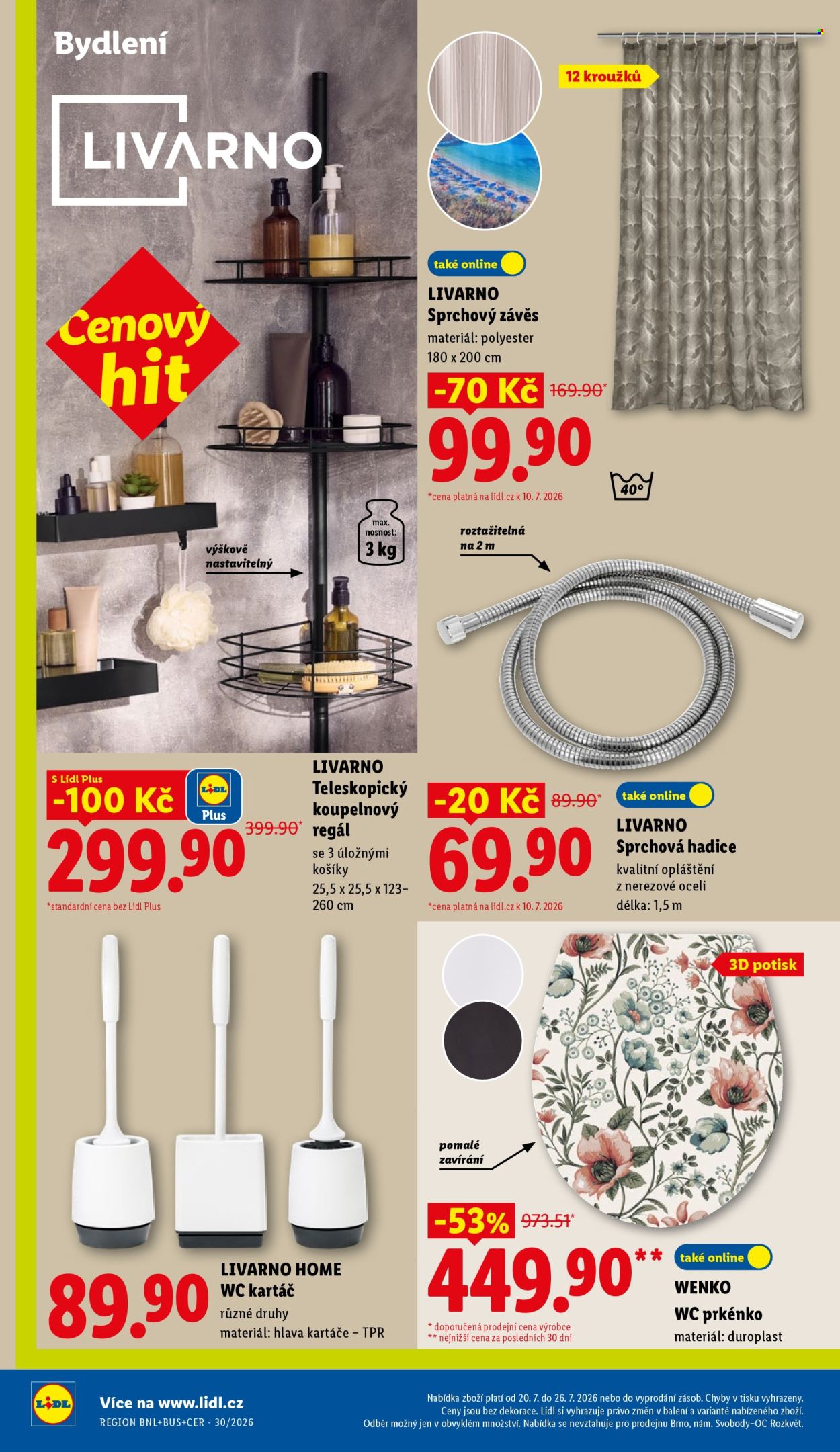 Leták Lidl - 20.7.2026 - 26.7.2026. Strana 4