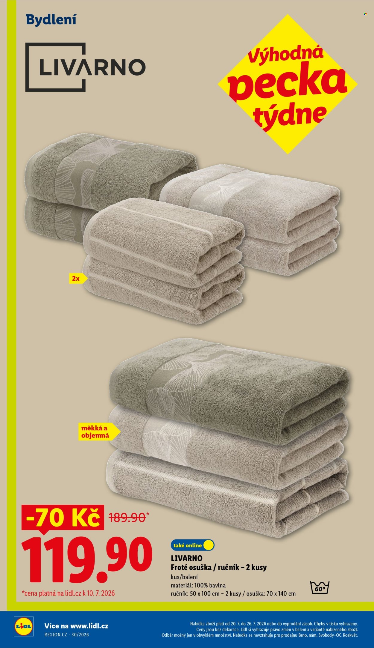 Leták Lidl - 20.7.2026 - 26.7.2026. Strana 7