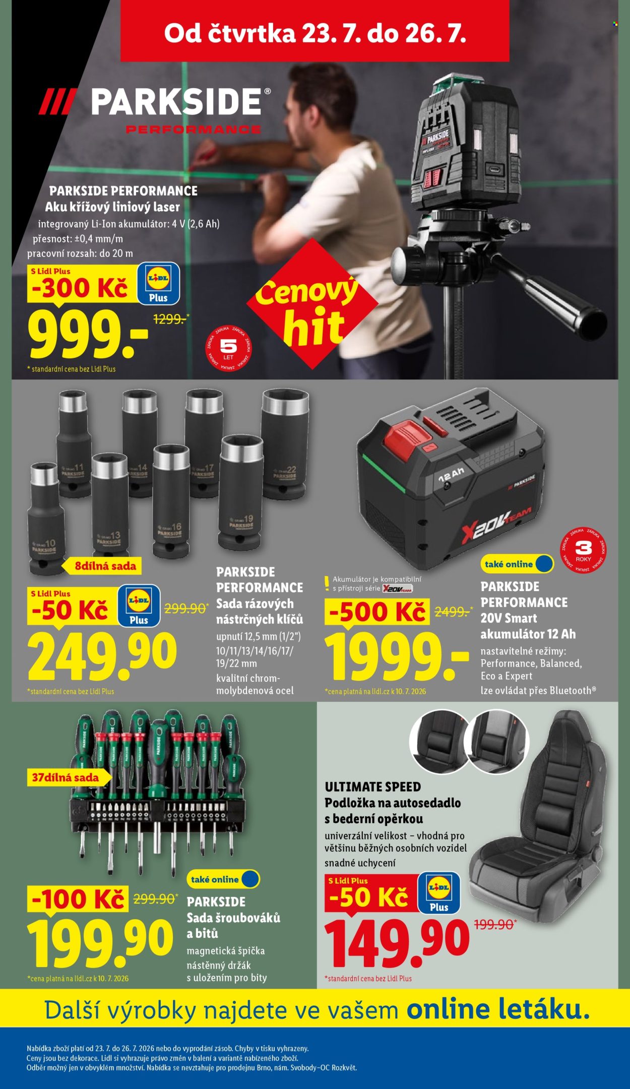 Leták Lidl - 20.7.2026 - 26.7.2026. Strana 23