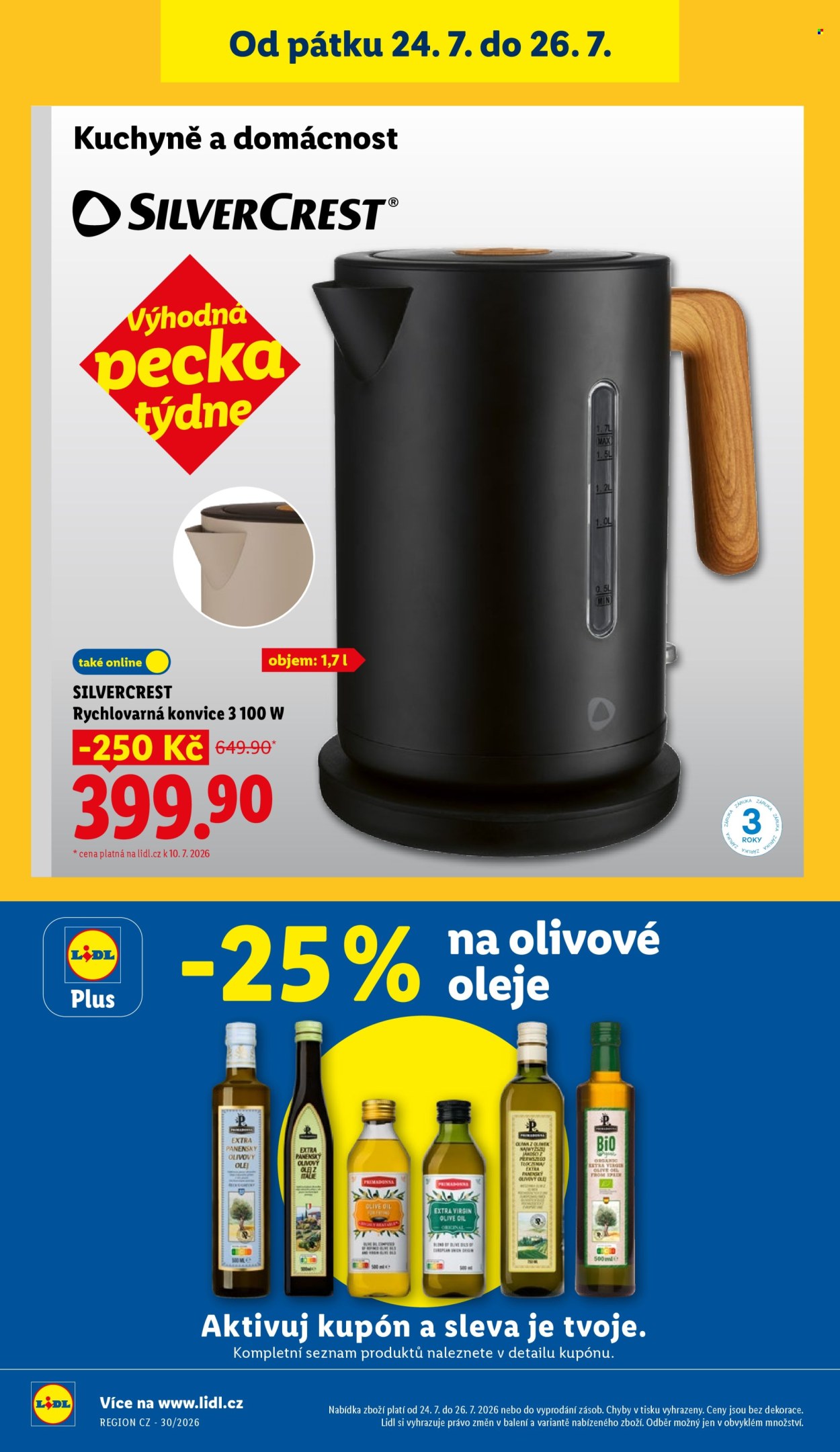 Leták Lidl - 20.7.2026 - 26.7.2026. Strana 26