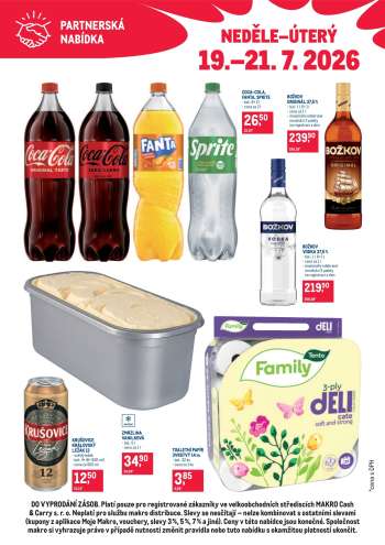Leták MAKRO - 19.7.2026 - 21.7.2026.