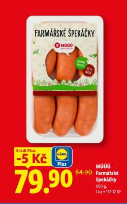 MÚÚÚ FARMÁŘSKÉ ŠPEKÁČKY