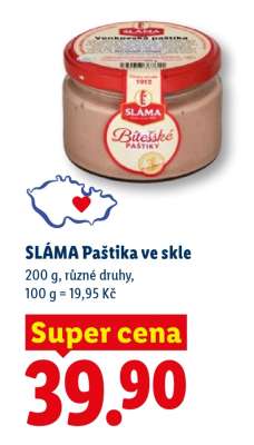 SLÁMA PAŠTIKA VE SKLE
