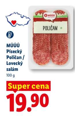 MÚÚÚ Písecký Poličan / Lovecký salám