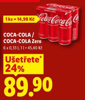 COCA-COLA, COCA-COLA ZERO