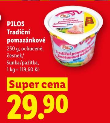 Pilos TRADIČNÍ POMAZÁNKOVÉ