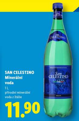 SAN CELESTINO Minerální voda