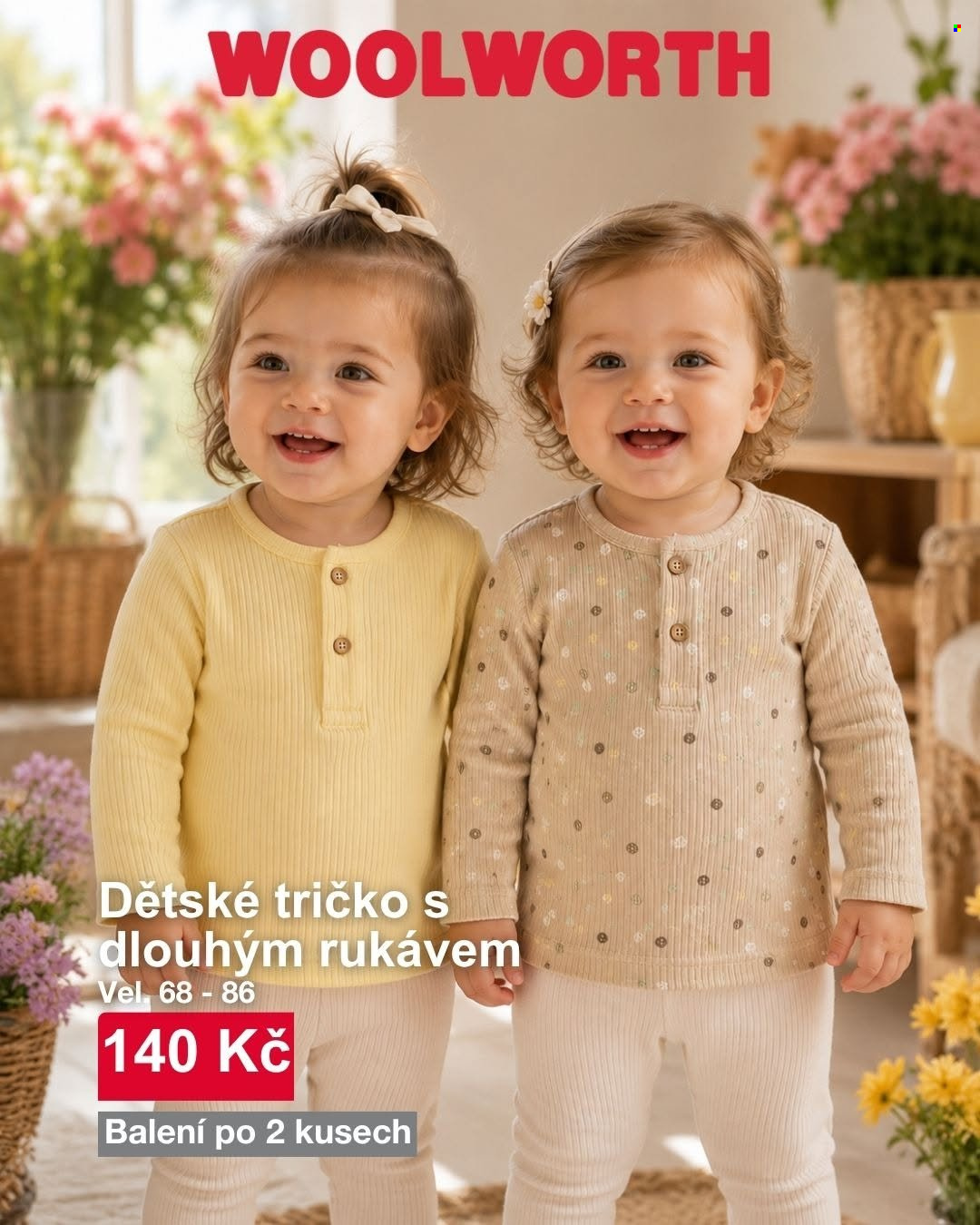 Leták Woolworth. Strana 1