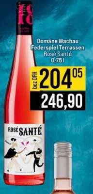 Domäne Wachau Federspiel Terrassen Rosé Santé
